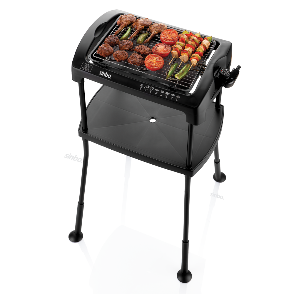 Sinbo SBG-7102A Footed Electric Grill