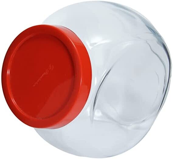 Pasabahce Bella Glass Jar Storage with Plastic cover 2L #80002