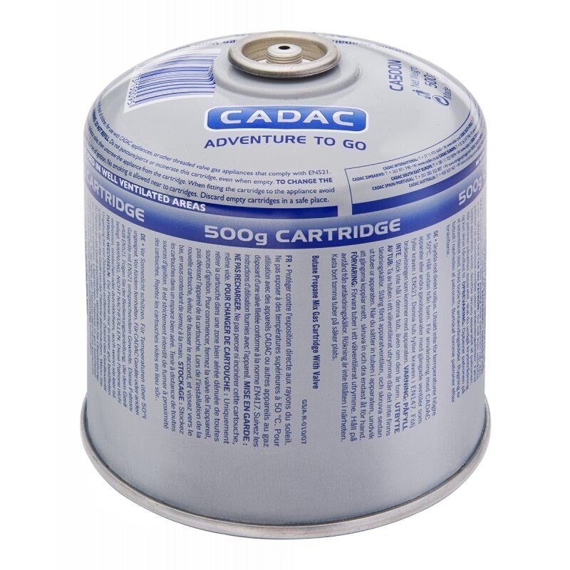 Campingz Cadac screw gas cartridge 500g