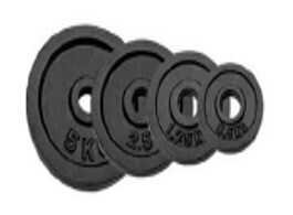 Cast Iron Weight Plate  - 1 Kg Black GH-108-1KG