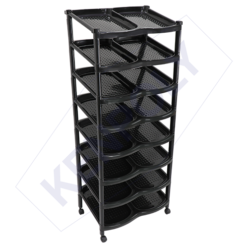 Kenpoly Shoe Rack (824 Pairs) Organize Shoes in Style with Free Assembly by Anko Retail