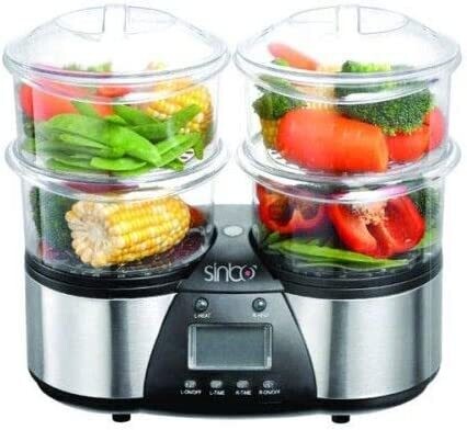 Sinbo Double Electric Food Steamer (SFS 5706)