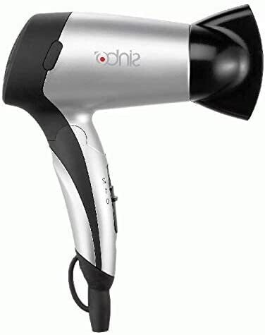 Sinbo Foldable Hair Dryer - SHD 7022, Black & Silver