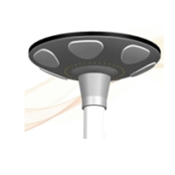 WIN WIN 30W All-in-One Solar LED UFO Garden Light with 3m Pole