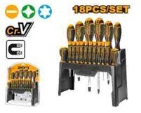 Ingco HKSD0858 18 Pcs screwdriver and precision screwdriver set