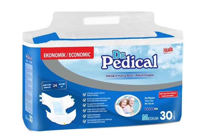 Dr Pedical Adult Diaper Medium 30s