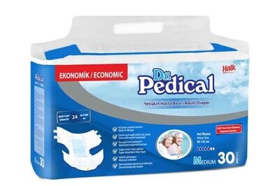 Dr Pedical Adult Diaper Medium 30s in wholesale- Made in Turkey