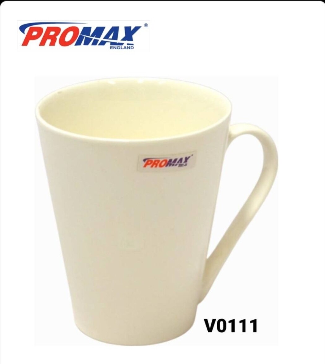 Promax ceramic white mug V0111