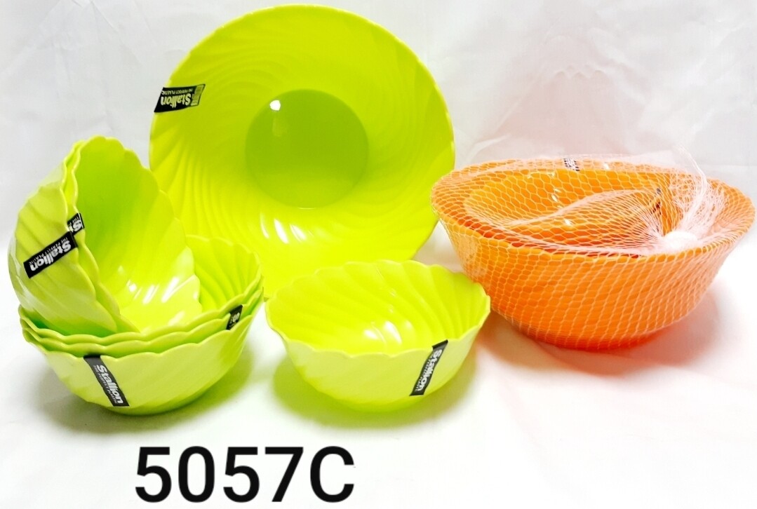 Stallion 7pcs plastic bowl set 5057
