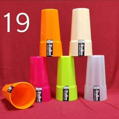 Stallion plastic tumbler no 19
