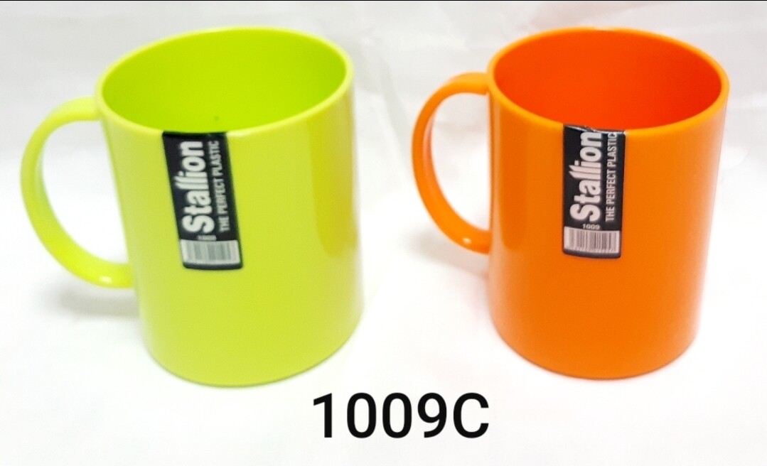 Stallion plastic mug 1009c