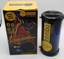 Tembo TMS-MB129 Bluetooth Speaker inch Now Music Everywhereinch Sd/Bluetooth/Fm/Aux In/Usb