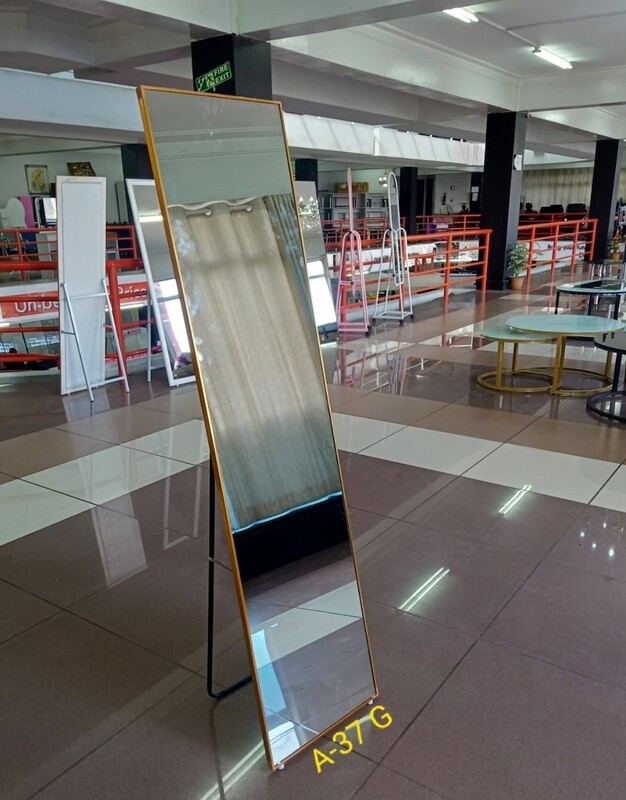 Full Length Mirror with Wooden Frame - Model A37G