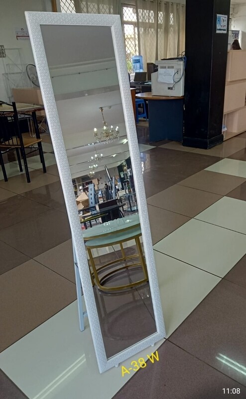 Full Length Mirror A-38W - White Frame