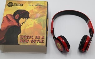 Tembo TMH-G410 Gladiator Music In A New Style Headset. Black