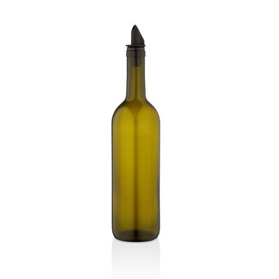 Tetra Oil Bottle Glass - Qlux Oil Dispenser with Pourer 800ml C-00414