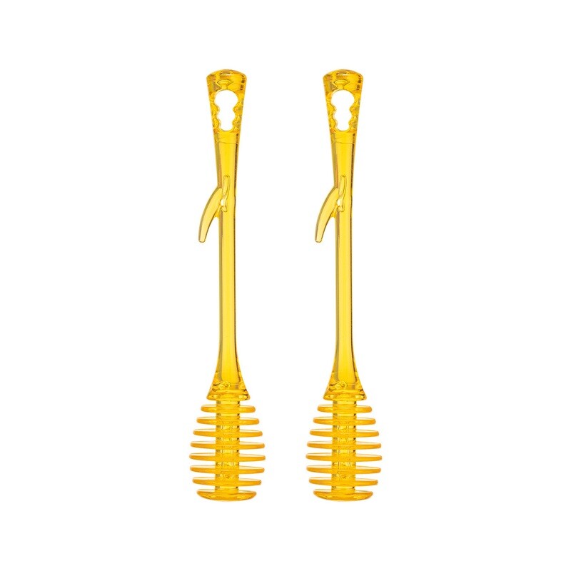 Qlux Honey/jam Spoon 200*80*25 mm (L*W*H) 2pc Honey Dripper