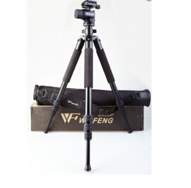 Weifeng WT6624 Professional Camera Tripod Monopod Stand DSLR Ball Head Mount Flexible