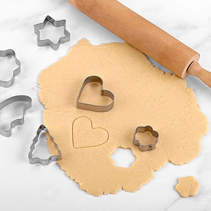 Qlux Metal Cookie cutter 5pcs L-00156