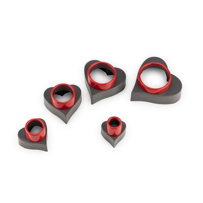 Qlux Love Cookie cutter Heart/circle shape 10pcs L-00539