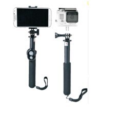 LS-230MA 4-section Aluminium selfie stick with nice smart phone mount