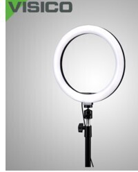 VISICO RL-10U 10 Inch LED Ring Light with USB Mold and Stand - Versatile Illumination for Professionals and Content Creators