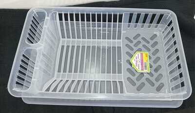 Dish Rack with a Drip Tray Plastic dish drainer
