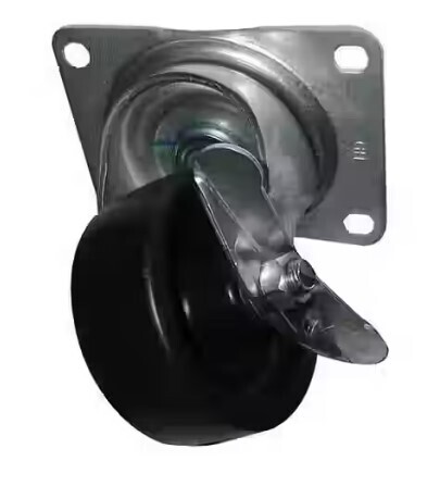Castor wheel with brake load 100kg 3 inch