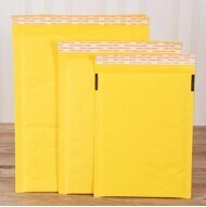 Yellow Kraft paper bubble envelope bag 29x36 (no4) MX-061-Y-29X36 Large