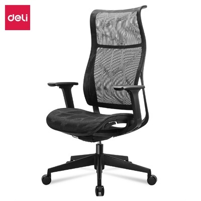 DELI High Back Office Chair Executive ergonomic mesh chair with headrest #91004