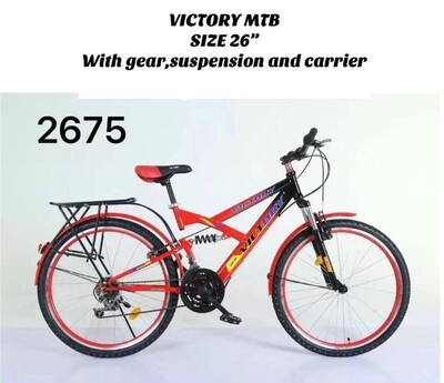 Victory mountain bike with gear, 26&quot;