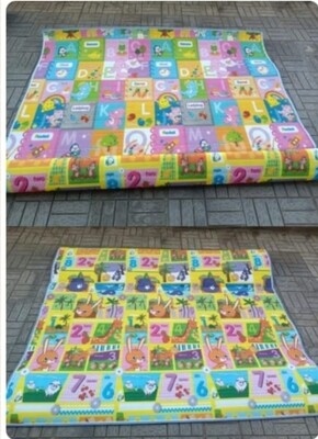 Double sided learning play mat 1.5x2m. Children carpet. Kids play mat