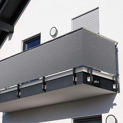 Backyard Balcony Privacy Shield - 3.5ft x 16.5ft Screen Cover for Decks