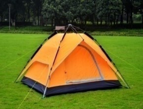 KST-6001 Automatic Camping Tent - Spacious, Double Layer, and Windows