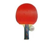 Double happiness table tennis bat 4 star in two sides long handle  4402/4003