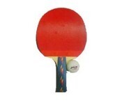 Double happiness table tennis bat 4 star in two sides long handle 4402/4003