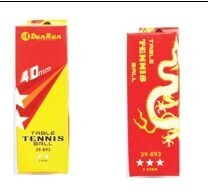 Dunrun Table tennis balls 3 star blue set of 3PCS 40MM 39-893