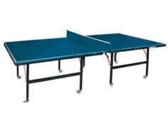 Dunrun Table Tennis Table with Wheels - Blue (Model 39-217)