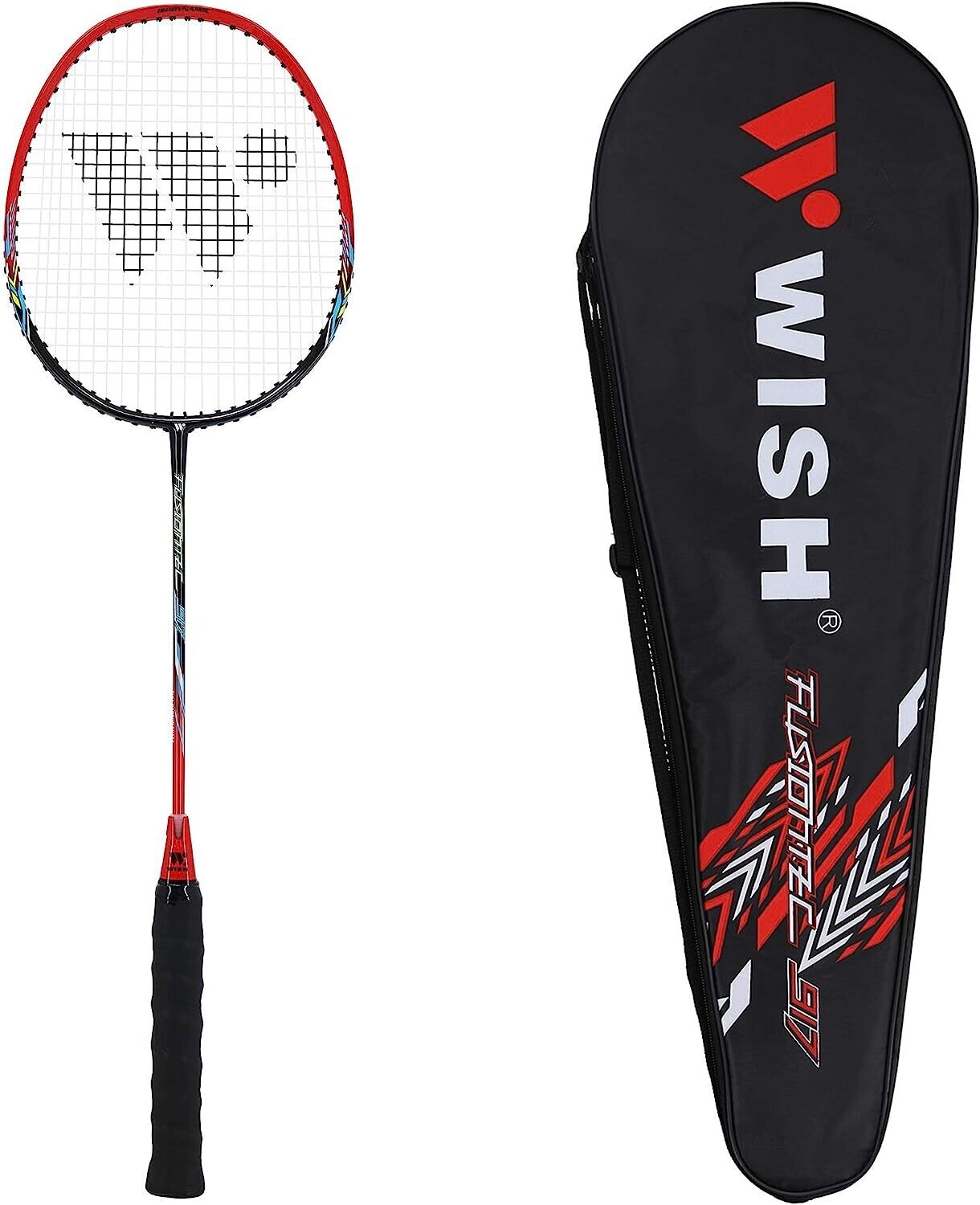 WISH FusionTec 970 Badminton Racket &amp; Case: 970-FUSIONTEC