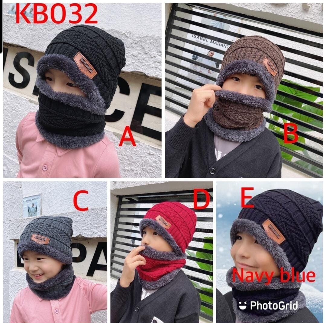 Winter kids beenie