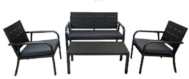 Concept 4pc Outdoor Lounge Set with Cushion