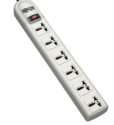 Trip-Lite 6-Way Extension Socket with 1.8m Cord - SUPER6OMNI
