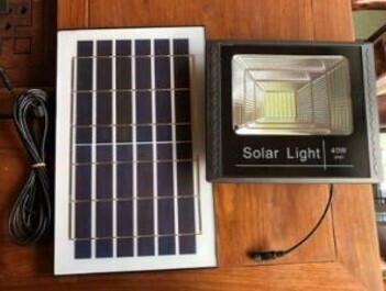 Win Win 30W Solar LED Flood Light - Model WW-SY-SFL-30W0611-WW