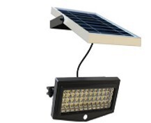 10W Solar PIR Security Light [solar PIR security light IP65, 10WATTS, with solar panel connected with cable to LED light with clamp SML-01/SML-04N