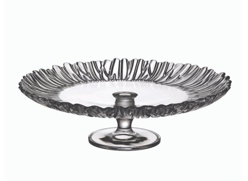 Pasabahce Aurora Footed Round Server D312mm H95mm