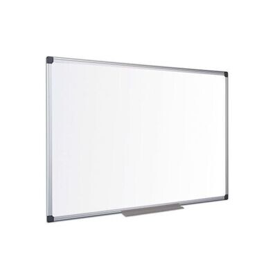 Compact Dry Erase WhiteBoard with Aluminum Frame - 60cmx45cm
