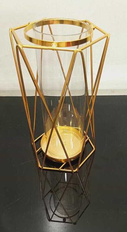 Flower Vase Centerpieces Glass Vase Living Room Table Decoration 60*45*41