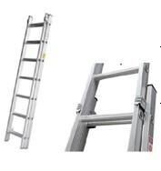 Industrial Ladder 2X12 Steps Max Height 590Cm Yb-El212, "A" Type Height 3.05M Width 45.5cm DLE212