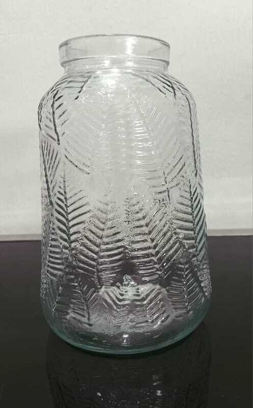 Simple Transparent Glass Vase Restaurant Shop Table Bar Decorative Vase Flower Arrangement Water Plant Vase Home Vase Ornaments Practical and Beautiful 20*13.5*9