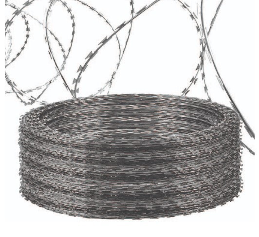 Heavy galvanized razor fencing wire 450MM 450MM-HG
